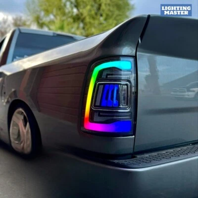 Luzes traseiras de LED Upgrade RGB Fit 2009-2018 Ram 1500/2013-2018 Ram 2500/Ram 3500 - Imagem 1 de 4