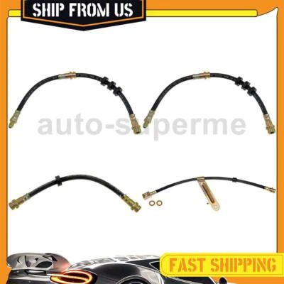 For Mazda Tribute 2005-2006 Front Rear Brake Hydraulic Hose 4x - Image 1 of 4