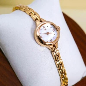 4℃ Watch Cut Glass Shell Dial Bracelet Diamond 12364℃ - Picture 1 of 10