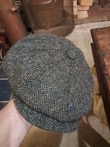 Failsworth Hats Harris Tweed Herringbone Carloway. 7 1/2-61cm - Picture 1 of 12