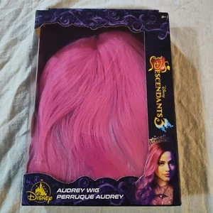 Descendants 3 Audrey rosa mit blauen Streifen Perücke Neu im Karton Kinder Kinder Disney Kostüm  - Bild 1 von 5