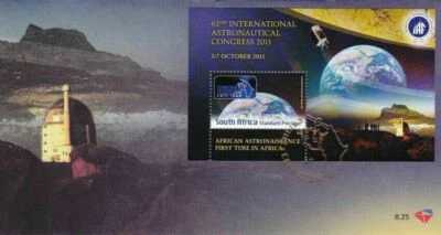 [SJ] South Africa 62nd International Astrological Congress 2011 Space Earth (FDC - Image 1 of 4