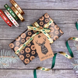 Für handgemachte Schleife Garn-Streifen DIY Gürtel geprägtes Gurtband - Bild 1 von 17