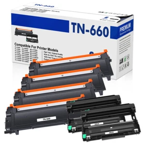 TN660 DR630 Toner Drum Compatible With Brother HL-L2380DW L2320D MFC-L2700DW Lot - Picture 1 of 25