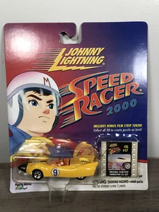 Johnny Lightning Speed Racer 2000 Die Cast Car w/ Film Strip Token CEL #17 - Picture 1 of 9