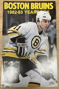 Old BOSTON BRUINS 1982-83 YEARBOOK Ice Hockey New England NHL Ray Bourque VG+ - Picture 1 of 12