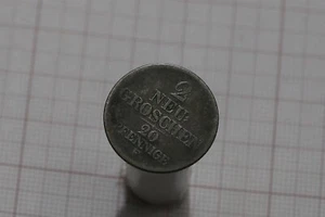 🧭 🇩🇪 Germany SAXONY 2 GROSCHEN 1847 SILVER B73 #7049 - Picture 1 of 2