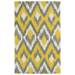 Kaleen Rugs GLB10 Global Inspiration Area Rug, Yellow, 5'x7'9" - GLB10-28-579 - Picture 1 of 1