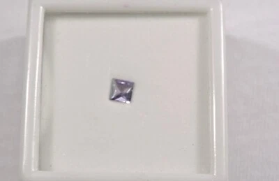 Piedra preciosa suelta de tanzanita corte princesa 4x4 mm - 0,20 CTW Foto 1 de 4