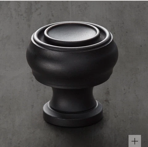 Restoration Hardware Gilmore Knobs bronze color Cover