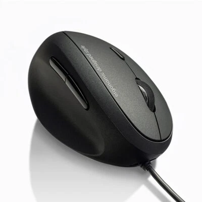 Wired Left Handed Ergonomic Mouse Optical Vertical Mice for Small Hands Reduc... - Image 1 of 4