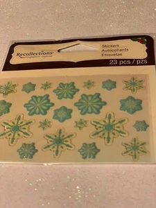 RICORDI ADESIVI 3D NATALE VACANZE ACRILICO FIOCCHI DI NEVE STICKERS - Foto 1 di 8