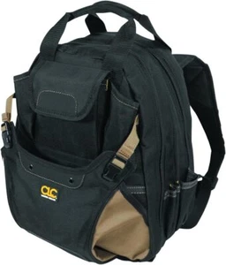 CLC Work Gear 1134 Carpenter's Tool Backpack, 44 Pockets, Padded Back Support