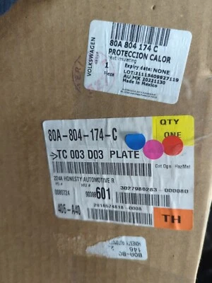 80A804174C 2018 2019 2020 2021 2022 2023 AUDI Q5 SQ5 FLOOR PAN HEAT SHIELD OEM - Image 1 of 4