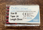 6 Pack Profile Size 55 .04 Taper 25Mm Densply Tulsa Dental - Free Shipping