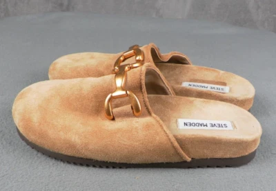 Zuecos STEVE MADDEN MUJER RASGUÑO MARRÓN TALLA 7 Foto 1 de 4