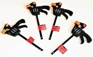4 ATE PRO 4" QUICK GRIP RATCHETING MICRO BAR CLAMPS VISE & SPREADERS #34120 - Picture 1 of 1