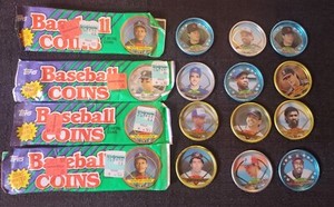 1990 Topps Baseball  Bottle Coins (BRT)