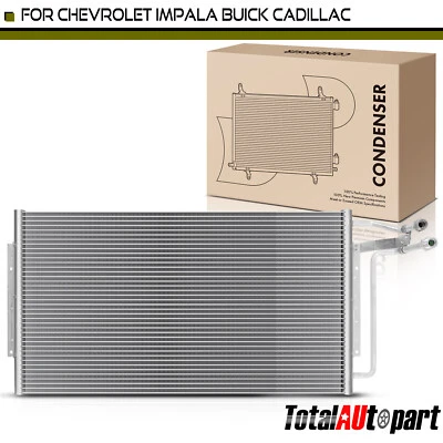 New AC Condenser w/ Bracket for Chevrolet Impala 94-96 Buick Roadmaster Cadillac - Image 1 of 4