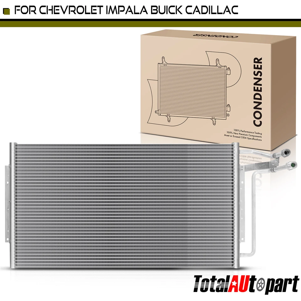 Nuevo condensador de CA con soporte para Chevrolet Impala 94-96 Buick Roadmaster Cadillac Foto 1 de 4