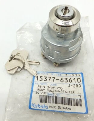 1537763610 Ignition Switch Fits Kubota "GL" Series Generator - Image 1 of 4