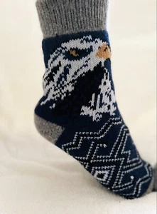 Sheepskin Sheep Wool 100%. Winter Socks. Warming Knitted. Ukraine made. Men. - Picture 1 of 5