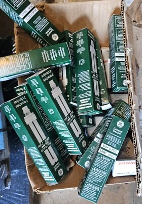 12 Pack GE Biax D ECO 26W 2 Pin Compact Fluorescent Lamp G24d-3 - Image 1 of 2