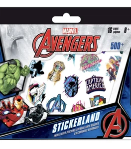 Avengers 16 pages of over 500 Stickers Ages 8+ - Picture 1 of 7