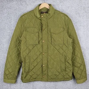 GIACCA DA UOMO SCOTCH SODA VERDE TRAPUNTATA TAGLIA XXL 2XL CERNIERA PERFETTA - Foto 1 di 12