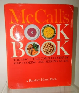 McCall's Cookbook 1963 7th Printing Vintage Recipes Baking Red Cover HC/DJ, EXC - Picture 1 of 20