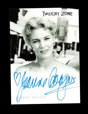 2004 Twilight Zone Autograph JEANNE COOPER as Liz RIP - Image 1 of 2