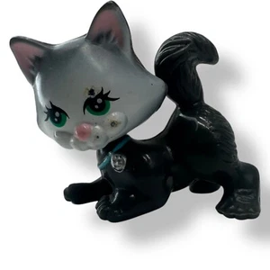 Vintage Littlest Pet Shop Frisky Kitten Cat 1992 Minifigure Figure Toy - Picture 1 of 3