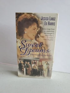 VINTAGE Sweet Dreams (VHS 1985) Jessica Lange, Ed Harris PATSY CLINE COUNTRY - Picture 1 of 3