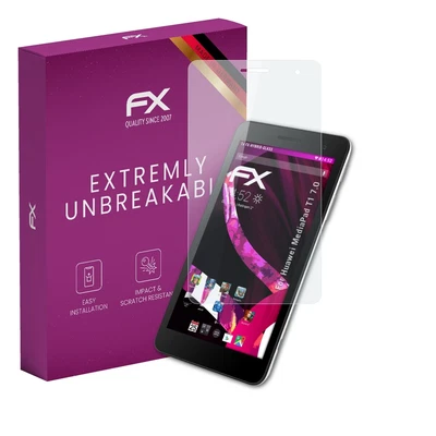atFoliX Glass Protector for Huawei MediaPad T1 7.0 9H Hybrid-Glass - Image 1 of 4