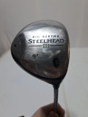 Callaway Big Bertha Steelhead Plus 9° Driver Callaway Steel Shaft RH - Image 1 of 4