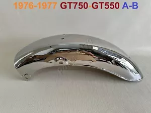 1976-1977 Suzuki GT750 Rear Fender. LeMans Water Buffalo GT550 Rear Mud Guard. - Foto 1 di 9