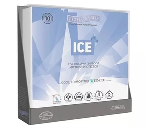 Protect-A-Bed Therm-A-Sleep Ice 5 Sided White Twin XL Mattress Protector - Picture 1 of 6