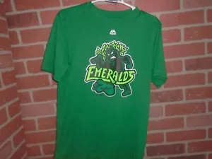 EUGENE SMARAGDE #15 JERSEY T-SHIRT ERWACHSENE SMALL MAJESTIC COOLBASE - Bild 1 von 3
