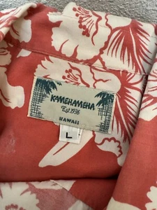 Vintage Kamehameha Hawaiian Shirt - Large - Picture 1 of 4