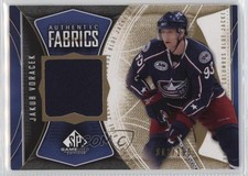2009-10 SP Game Used Edition Authentic Fabrics Gold /100 Jakub Voracek #AF-JV