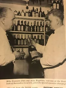 RARO VINTAGE 1959 Catering Impiegato Hotel e Ristorante Impiegato Regina Elisabetta - Foto 1 di 8
