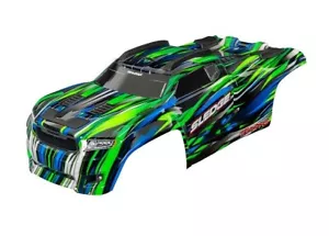 TRAXXAS 9511-GRN Carrozzeria Verde Assemblata con Supporti Interni SLEDGE - Foto 1 di 1