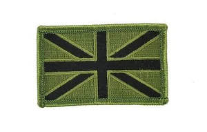Patch patches flag embroidered iron on uk union jack british camo tactical ref2 - Picture 1 of 1