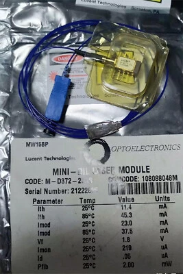 1PCS  LUCENT   M-D372-20AS  min-dil laser module .NEW . DHL - Image 1 of 4