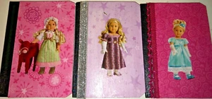 American Girl Doll Caroline Handmade Mini Notebook Cute Stocking Stuffer - Picture 1 of 3