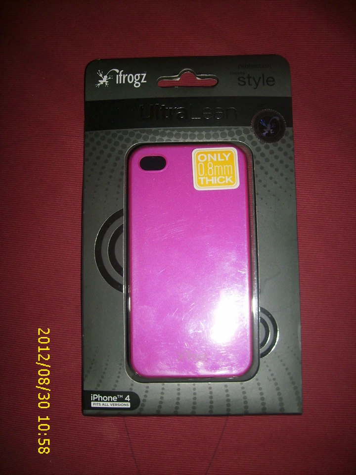 FUNDA IFROGZ SNAP ON IPHONE 4 Teléfono Nueva En Paquete Rosa Foto 1 de 1