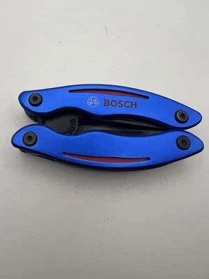 Bosch Azul Multi Herramienta Alicates Cuchillo de Bolsillo Destornillador Sierra Abridor de Botellas EDC Set Foto 1 de 4