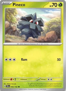 Pineco 002/162 SV05 Temporal Forces Pokemon 007718 - Picture 1 of 2