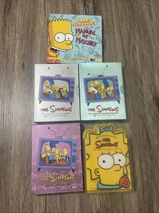 The Simpsons Seasons 1,2,3 and 8-Bart’s Manual Of Mischief-Collector’s DVD’s - Picture 1 of 12