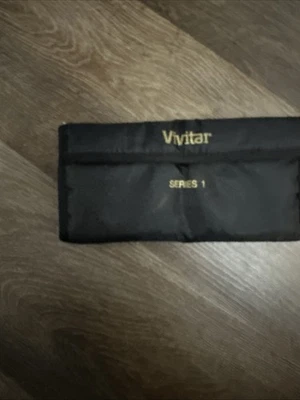 Vivitar 58mm Series 1 Lens Filter Set UV, FLD, CPL Polarized Wide Angle w Pouch - Image 1 of 4